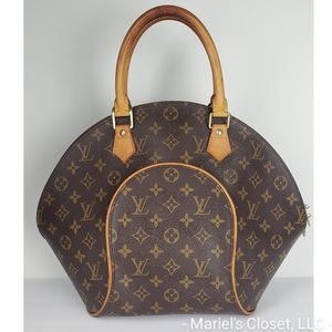 Authentic Louis Vuitton Ellipse MM Handbag #2515M